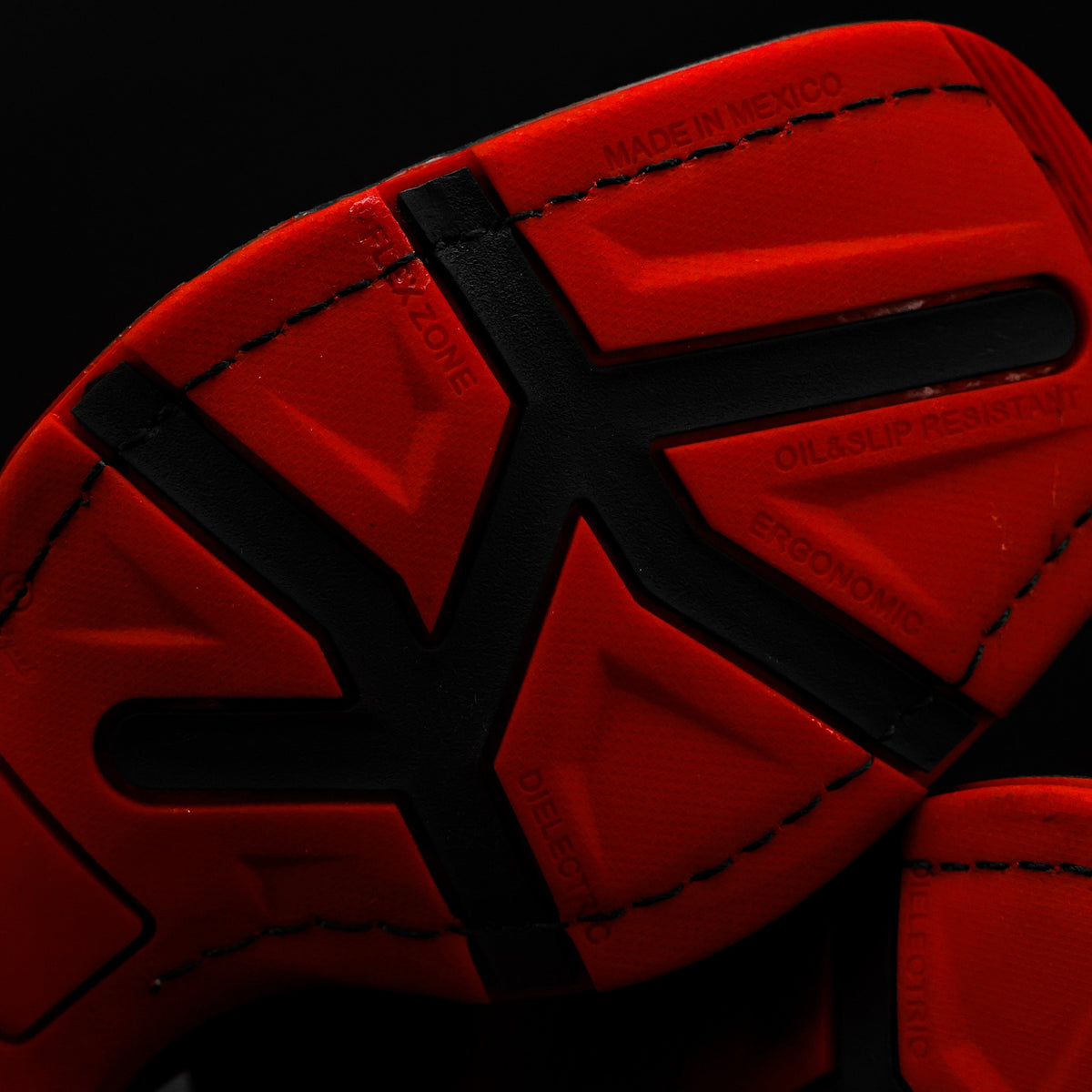 Black Leather Botin with Lightweight Soles - Square Toe