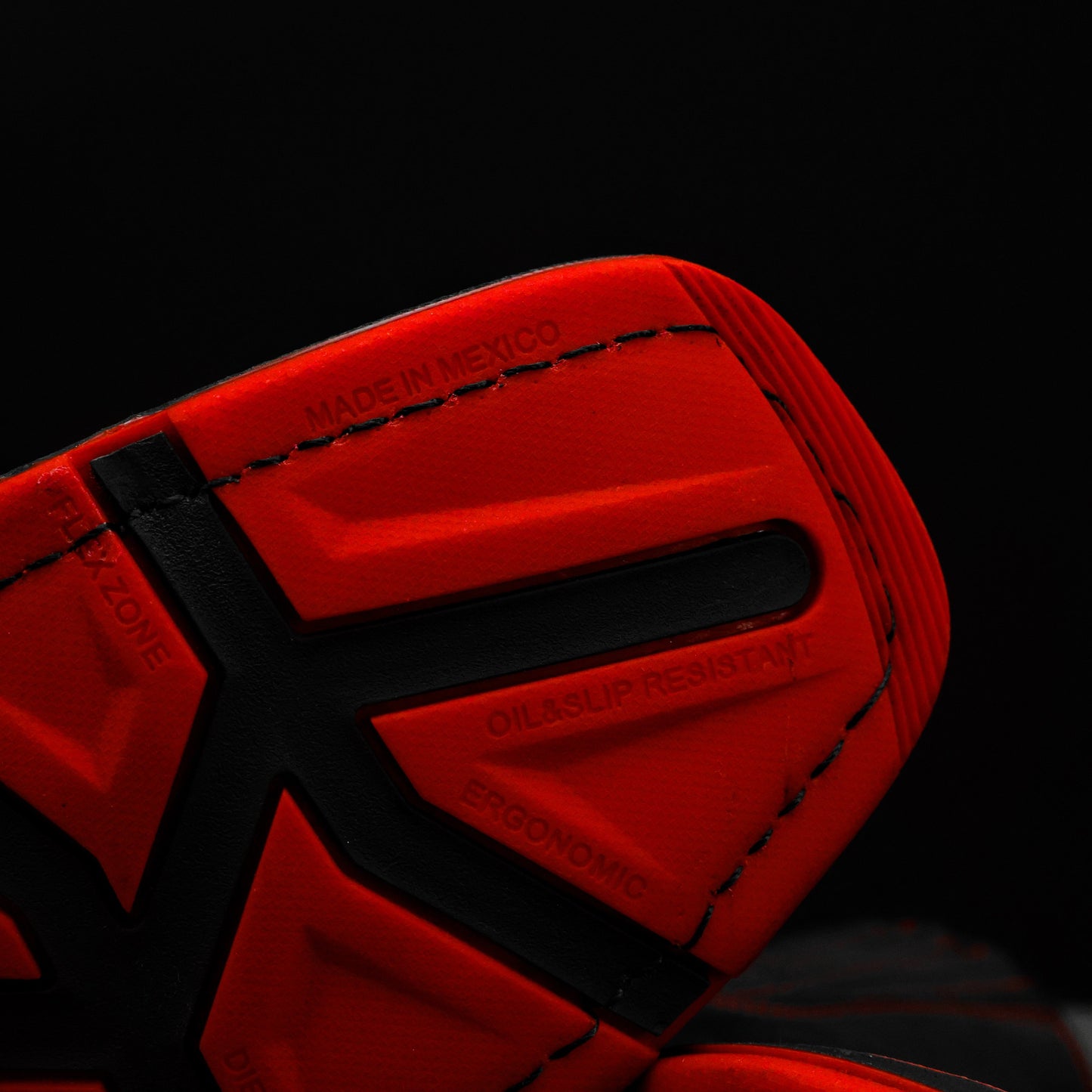 Black Leather Botin with Lightweight Soles - Square Toe