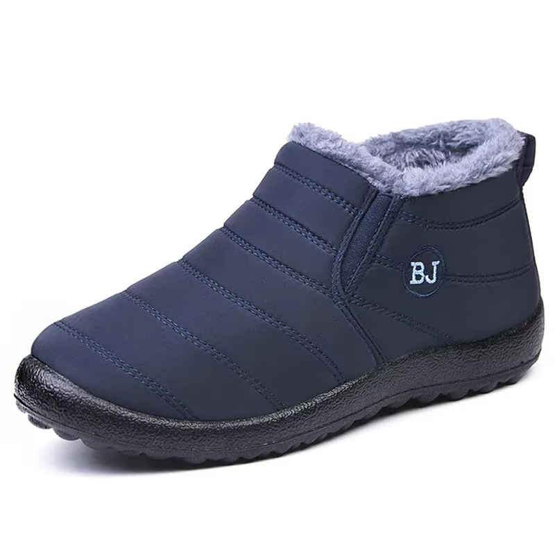Waterproof Winter Boots for Women 2023 New Plush Snow Boots Women Ankle Boots Warm Black Couple Cotton Couples Platform Shoes